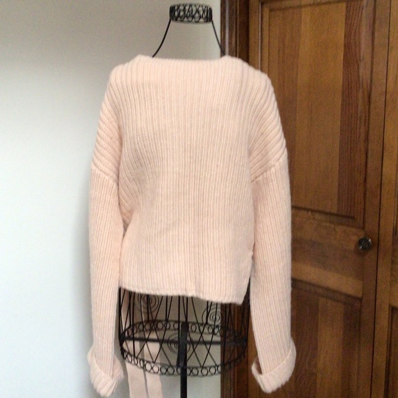 Zara Wrap tie sweater, New, Small - Picture 4 of 8